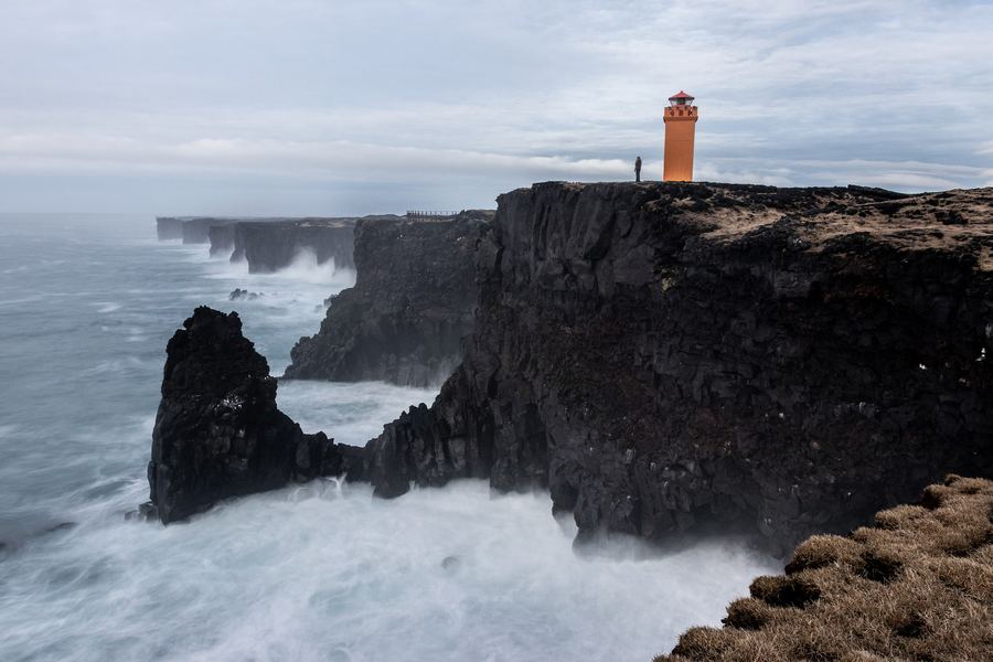 Iceland, Svörtuloft Lighthouse
