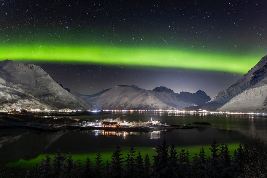 Lofoten, Norway, Winter, Northern Lights