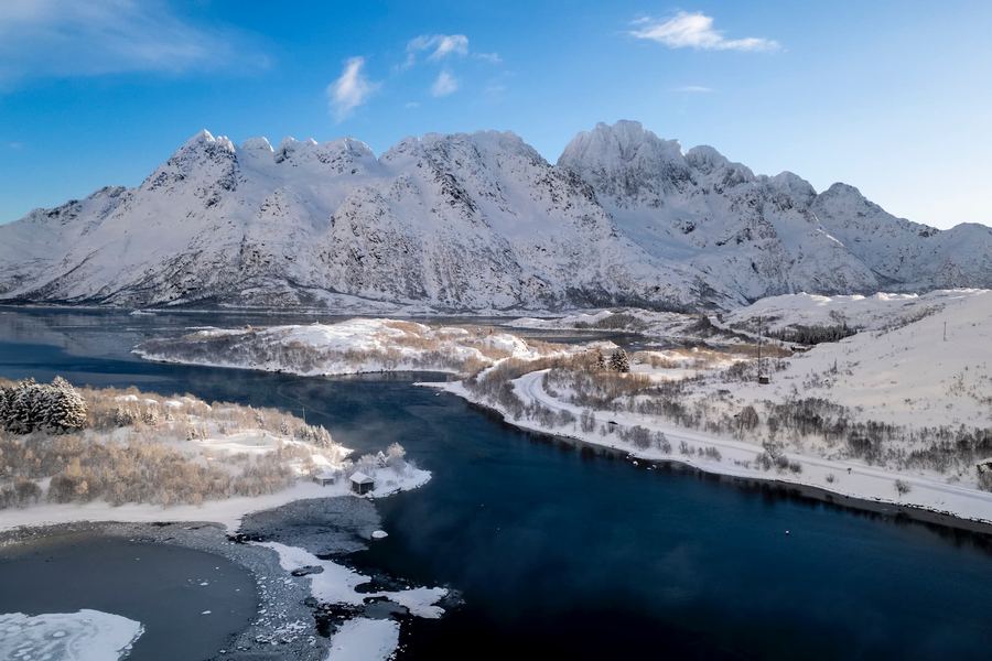 Lofoten, Norway, Winter