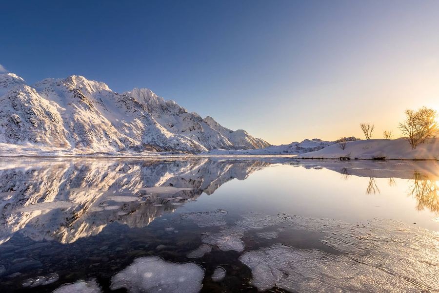 Lofoten, Norway, Winter