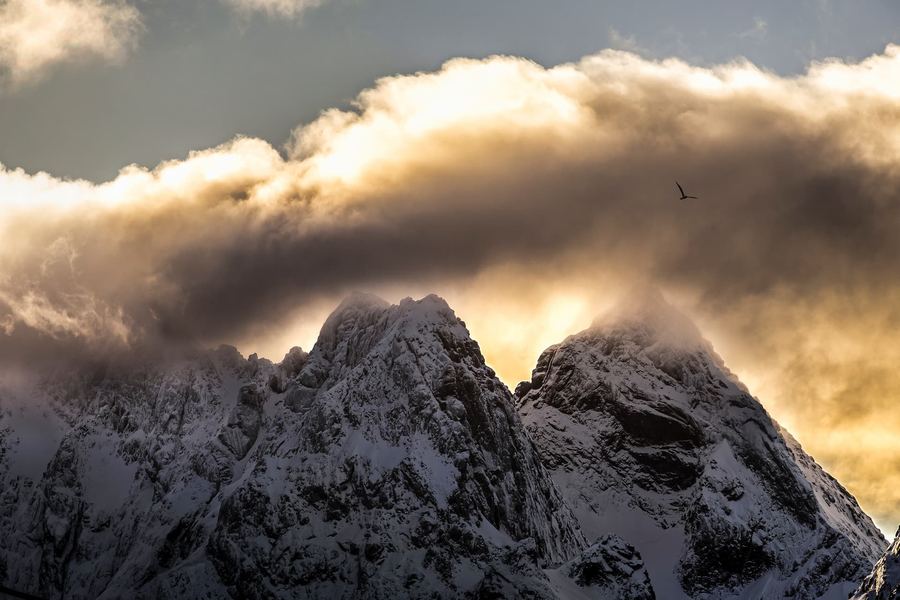 Lofoten, Norway, Winter