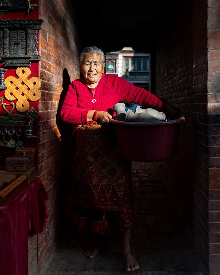 Nepal, Bhaktapur, Pottery
