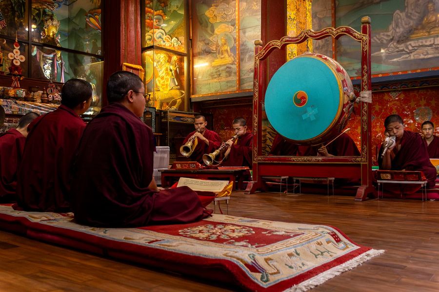 Nepal, Kathmandu, Buddhism