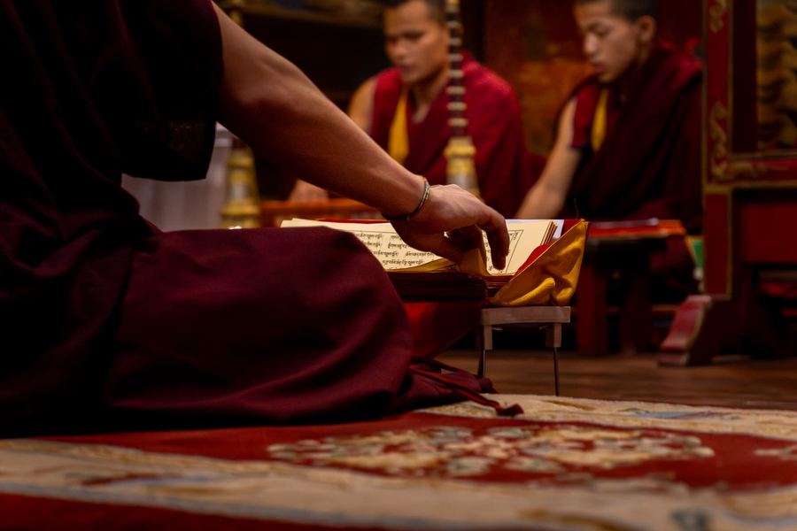 Nepal, Kathmandu, Buddhism
