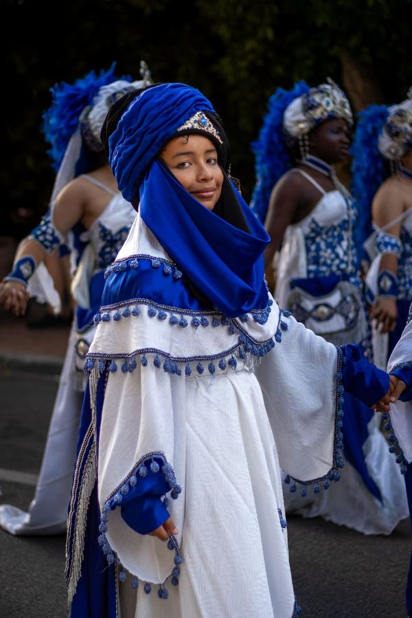 Spain, Andalusia, Mojácar Pueblo, Moros y Cristianos, Portrait