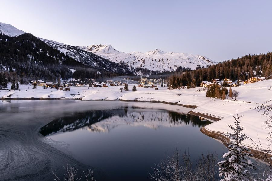 Switzerland, Davos, Winter
