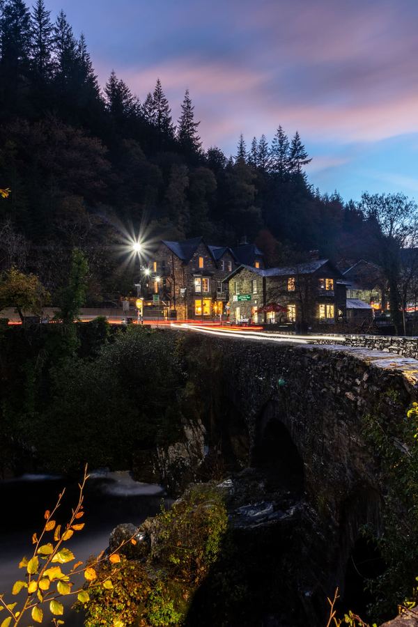 United Kingdom, UK, Wales, Betws, y, Coed, Snowdonia, Sunset